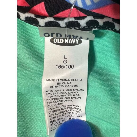Old Navy NWT size L women’s tankini swim top Boho - Picture 4 of 5